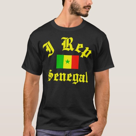I rep Senegal T-shirt (Voorkant)