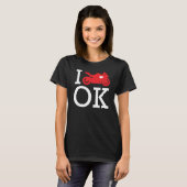 I Ride Oklahoma T-shirt (Voorkant volledig)