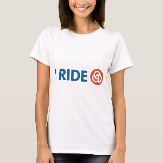 I RIDE [TRIMET] T-SHIRT (Voorkant)