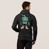 I robot hoodie (Achterkant volledig)