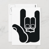 I rock briefkaart (Voorkant / Achterkant)