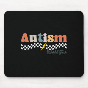 I Rock The Spectrum Autism World Tour Autism Aware Muismat