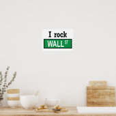 I rock Wall Street - Poster (Cuisine)