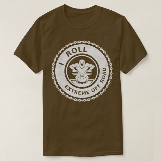 I Roll Extreme Off Road ATV T-shirt (Design voorkant)