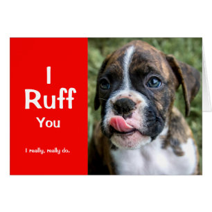 I Ruff vous carte de chiot