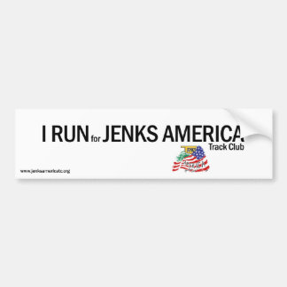 I RUN Bumpersticker