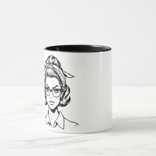 I Run on Coffee & Sarcasm | Funny Quote Mok (Midden)