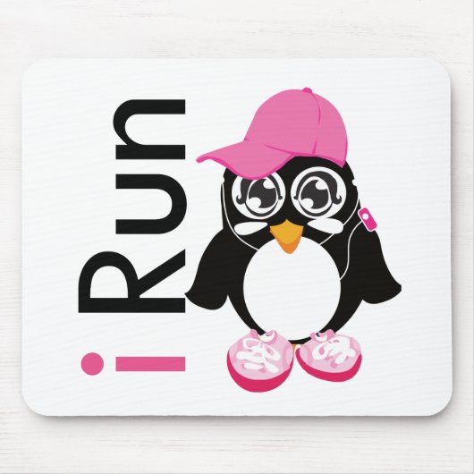 i Run Penguin Muismat (Voorkant)