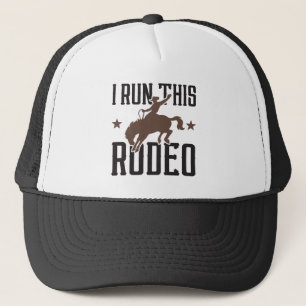 I Run This Rodeo Trucker Pet