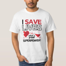 I Save Lives T-Shirt – Gezondheidszorg Hero Gift