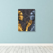 I Saw Myself II B – Self Recognition Art Canvas Afdruk (Insitu (Houten vloer))