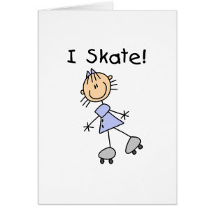 I Schaats Girl Roller Skater