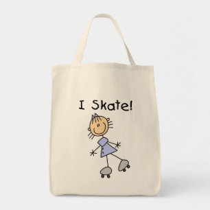 I Schaats - Meisje Rolschaatser Tote Bag
