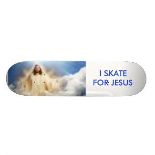 I SCHAATS VOOR JESUS SKATEBOARD