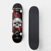 I❤ Schedel 6/10 Skateboard (Voorkant)