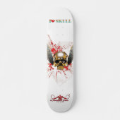 I❤ Schedel 7/10 Skateboard (Voorkant)