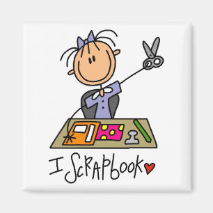I Scrapbook Tshirts en Gifts Magneet