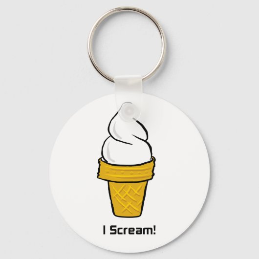 I Scream Sleutelhanger (Voorkant)
