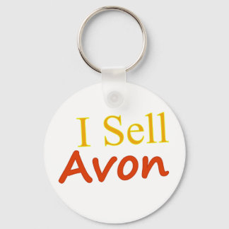 I-Sell-Avon-White Achtergrond Sleutelhanger