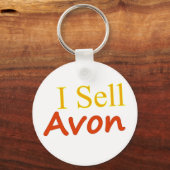 I-Sell-Avon-White Achtergrond Sleutelhanger (Voorkant)