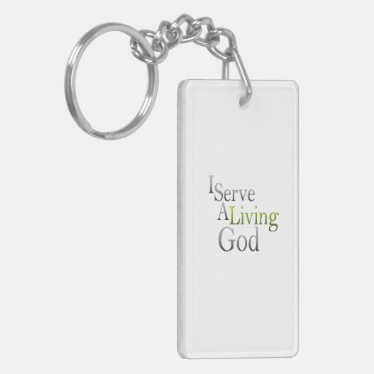 I Serve Sleutelhanger (Voorkant Links)