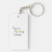 I Serve Sleutelhanger (achterkant)