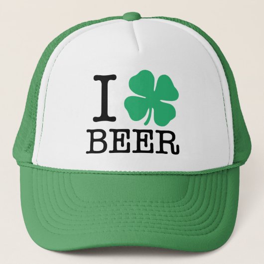 I Shamrock Beer Trucker Pet (Voorkant)
