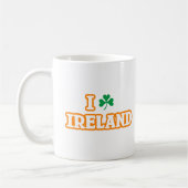 "I [SHAMROCK] IRLANDE" Mug (Gauche)