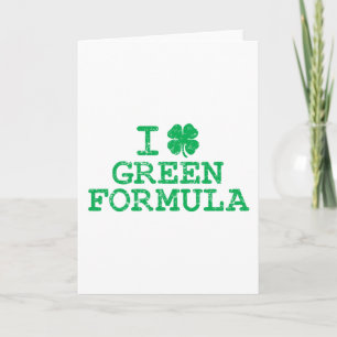 I Shamrock (Love) Groene Formule Kaart