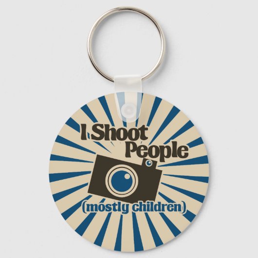 I Shoot People Sleutelhanger (Voorkant)