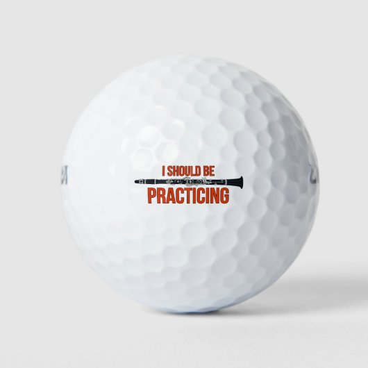 I Should Be Practicing Golfballen (Voorkant)