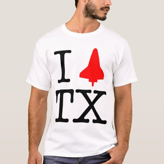 I Shuttle TX T-shirt (Voorkant)