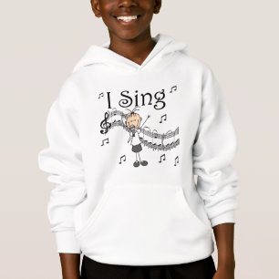 I Sing Musical Stick Figuur T-shirts en cadeautjes