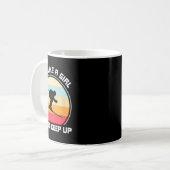 I Ski Like A Girl Try To Keep Up - Skiing Koffiemok (Voorkant links)