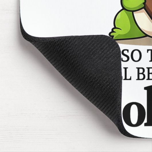 I Slept Like Funny Frog Choosing Violence Tee Muismat (Hoek)