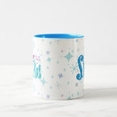 I Smell Snow Atomic Retro Style Design Coffee Mok (Center)