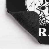 I Snort Crack Skeleton Skull Butt Funny Soky Hallo Muismat (Hoek)