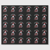 I Soy-ld Myself Funny Soy Sauce Pun Dark BG Cadeaupapier (Vlak)