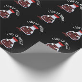 I Soy-ld Myself Funny Soy Sauce Pun Dark BG Cadeaupapier (Hoek)