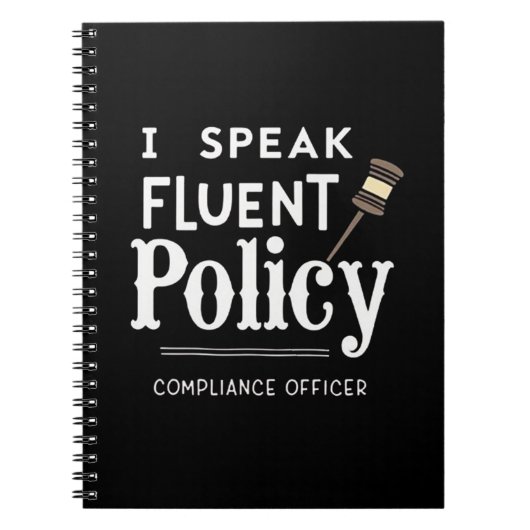 I Speak Fluent Policy – Compliance Officer Notitieboek (Voorkant)