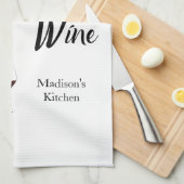 "I Speak Fluent Wine" Bar/ Theedoek (Quarter Fold)