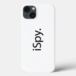 I Spy (iSpy) iPhone 13 Hoesje