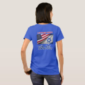 I Stand with Israel - T-shirt voor dames (Achterkant volledig)