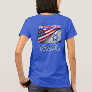 I Stand with Israel - T-shirt voor dames