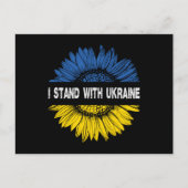 I Stand With Oekraïne Briefkaart (Voorkant)