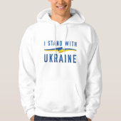 I Stand With Oekraïne Hoodie (Voorkant)