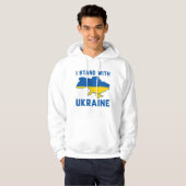 I Stand With Oekraïne Hoodie (Voorkant volledig)