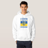 I Stand With Oekraïne Hoodie (Voorkant volledig)