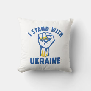 I Stand With Oekraïne Kussen