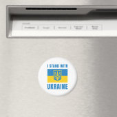 I Stand With Oekraïne Magneet (Insitu (Vaatwasser))